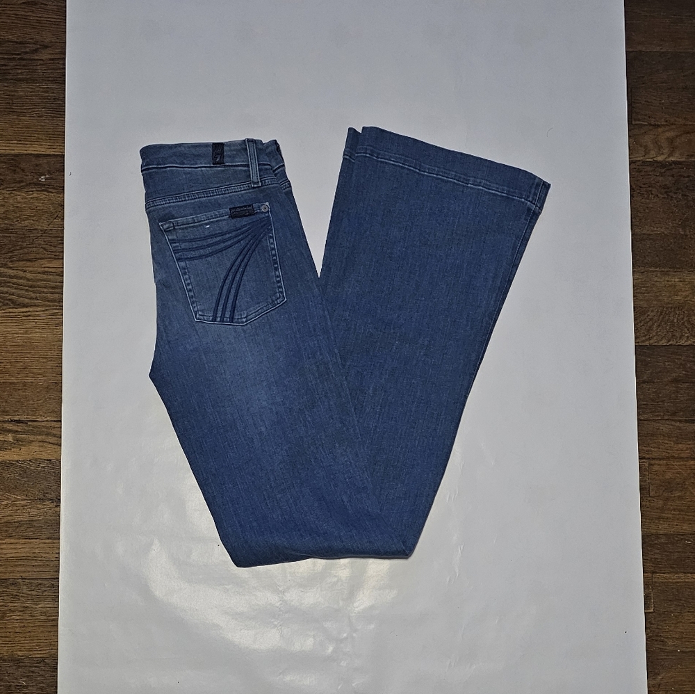 7 for all mankind dojo jeans size 28